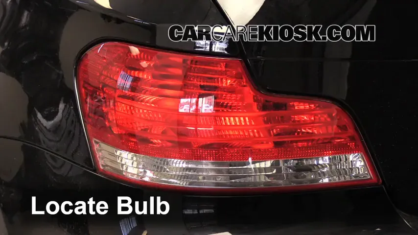 2011 BMW 128i 3.0L 6 Cyl. Coupe Lights Tail Light (replace bulb)